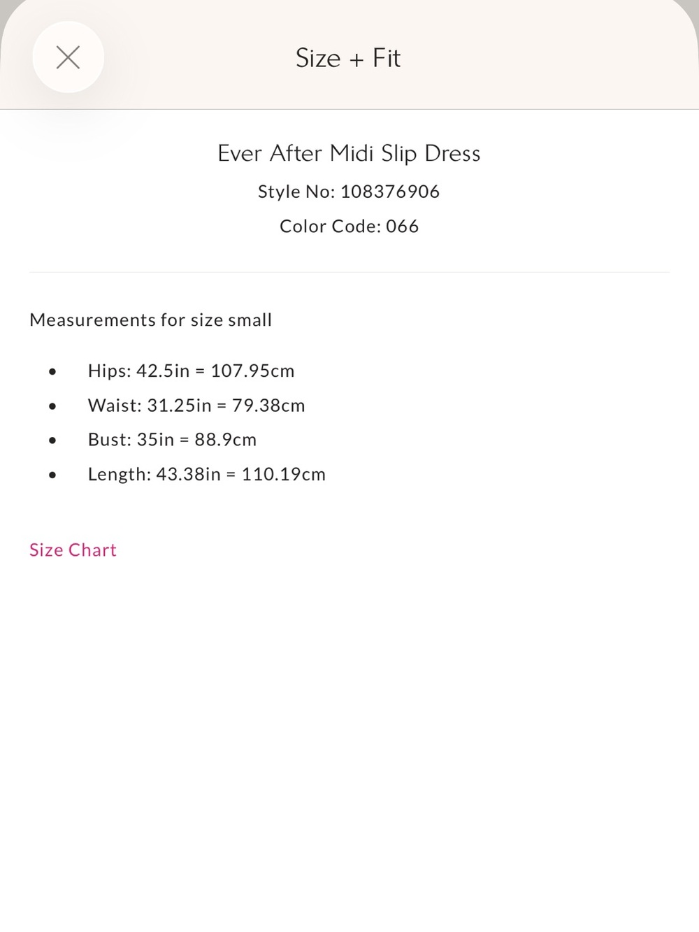 NWT Ever After Midi Slip Dress in Tender Peach - Picture 5 of 14